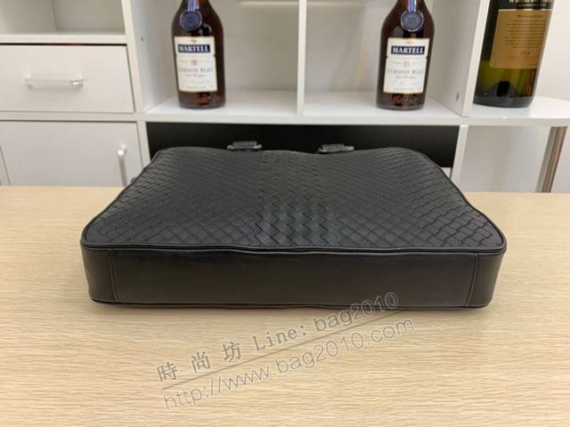 BV男包 16108 寶緹嘉進口原版打蠟小牛皮公事包 BV男士手提包  nbq1028